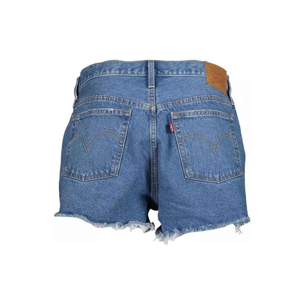 Levi's Chic Vintage 501 Denim Shorts with Worn Effect chic-vintage-501-denim-shorts-with-worn-effect