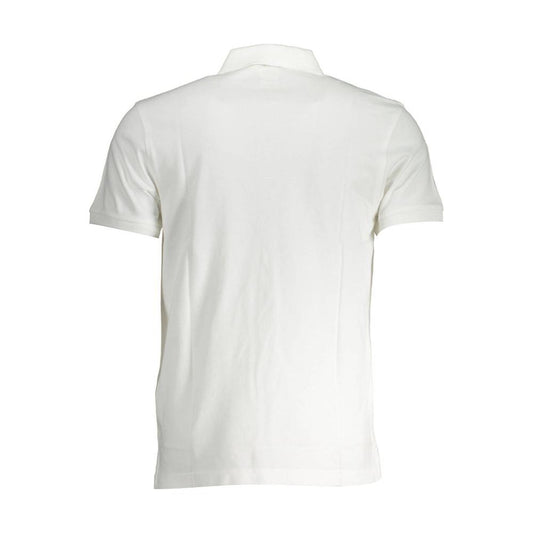 Classic White Cotton Polo Shirt