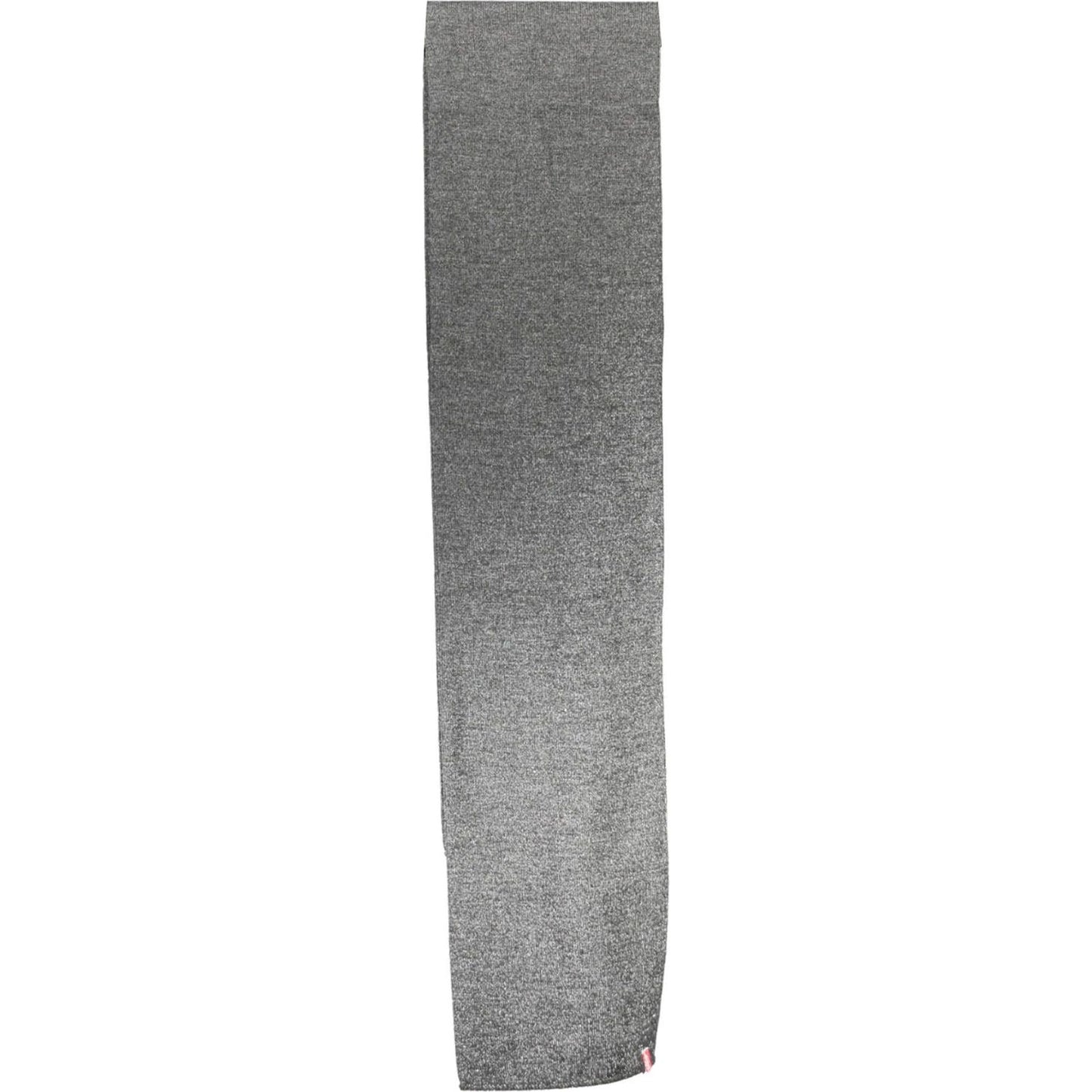 Levi's Elegant Gray Logo Scarf elegant-gray-logo-scarf-1