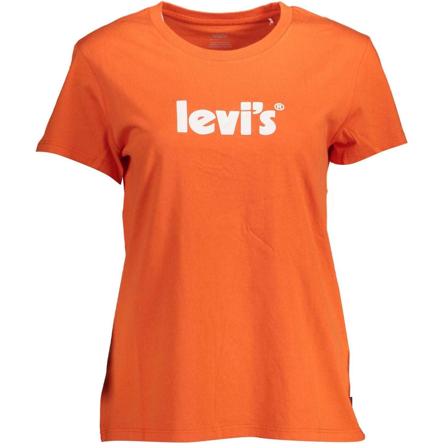 Levi's Chic Orange Logo Print Tee chic-orange-logo-print-tee