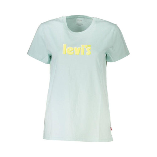 Levi's Light Blue Cotton Tops & T-Shirt light-blue-cotton-tops-t-shirt