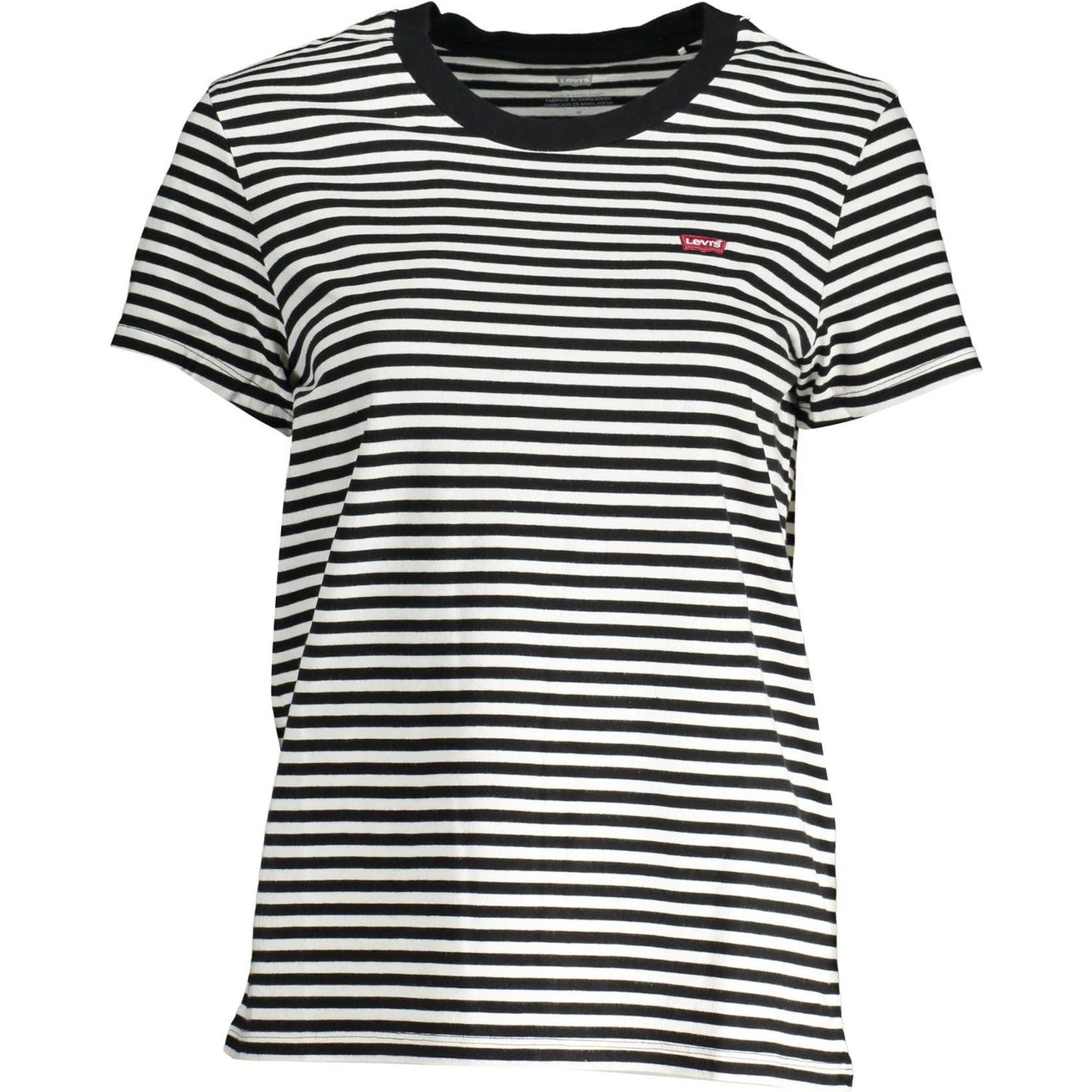 Levi's Chic Black Cotton Tee with Classic Logo chic-black-cotton-tee-with-classic-logo
