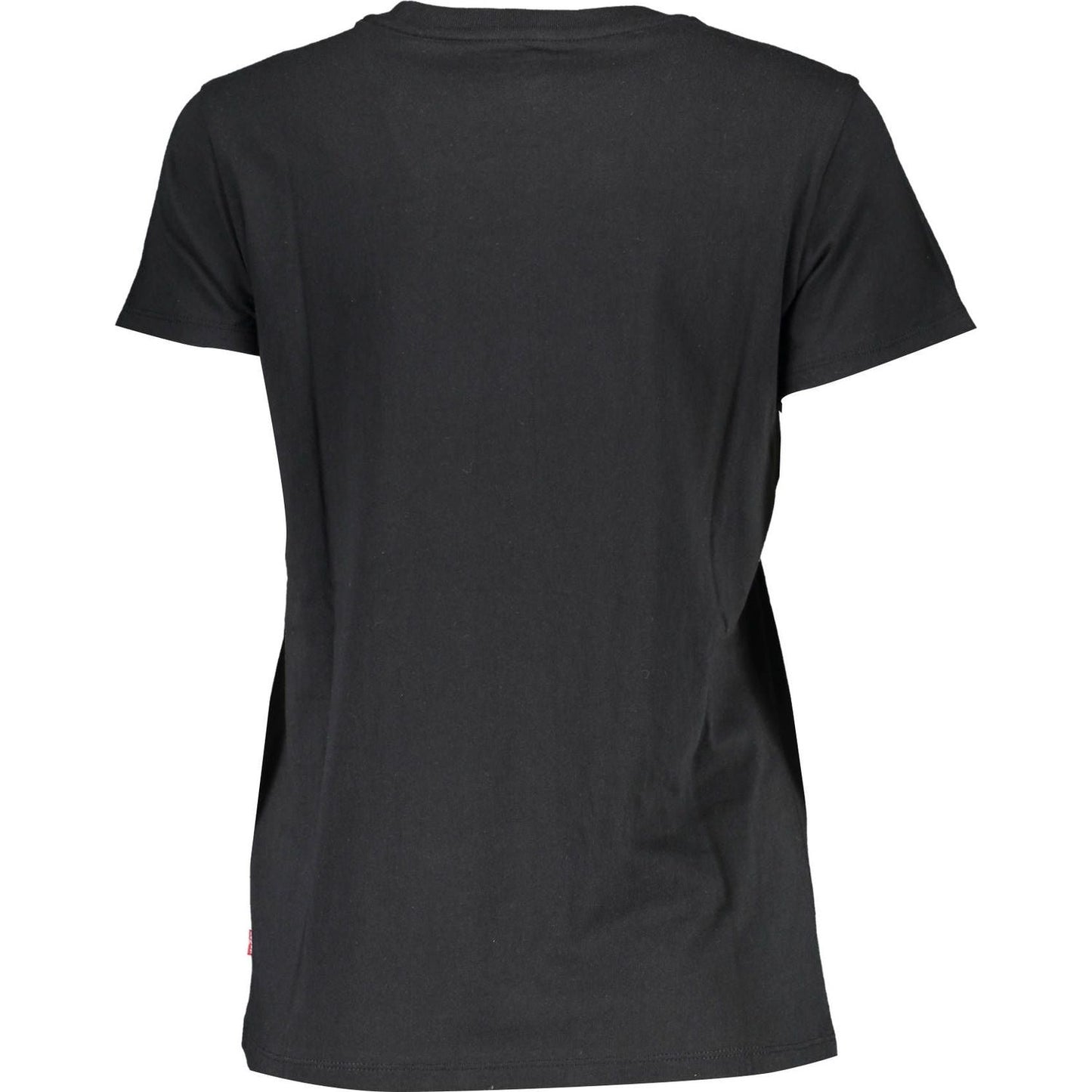Levi's Chic Black Cotton Tee with Iconic Print chic-black-cotton-tee-with-iconic-print