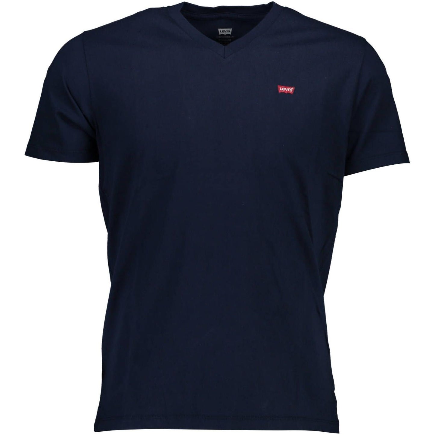 Levi's Classic V-Neck Cotton Tee in Blue classic-v-neck-cotton-tee-in-blue