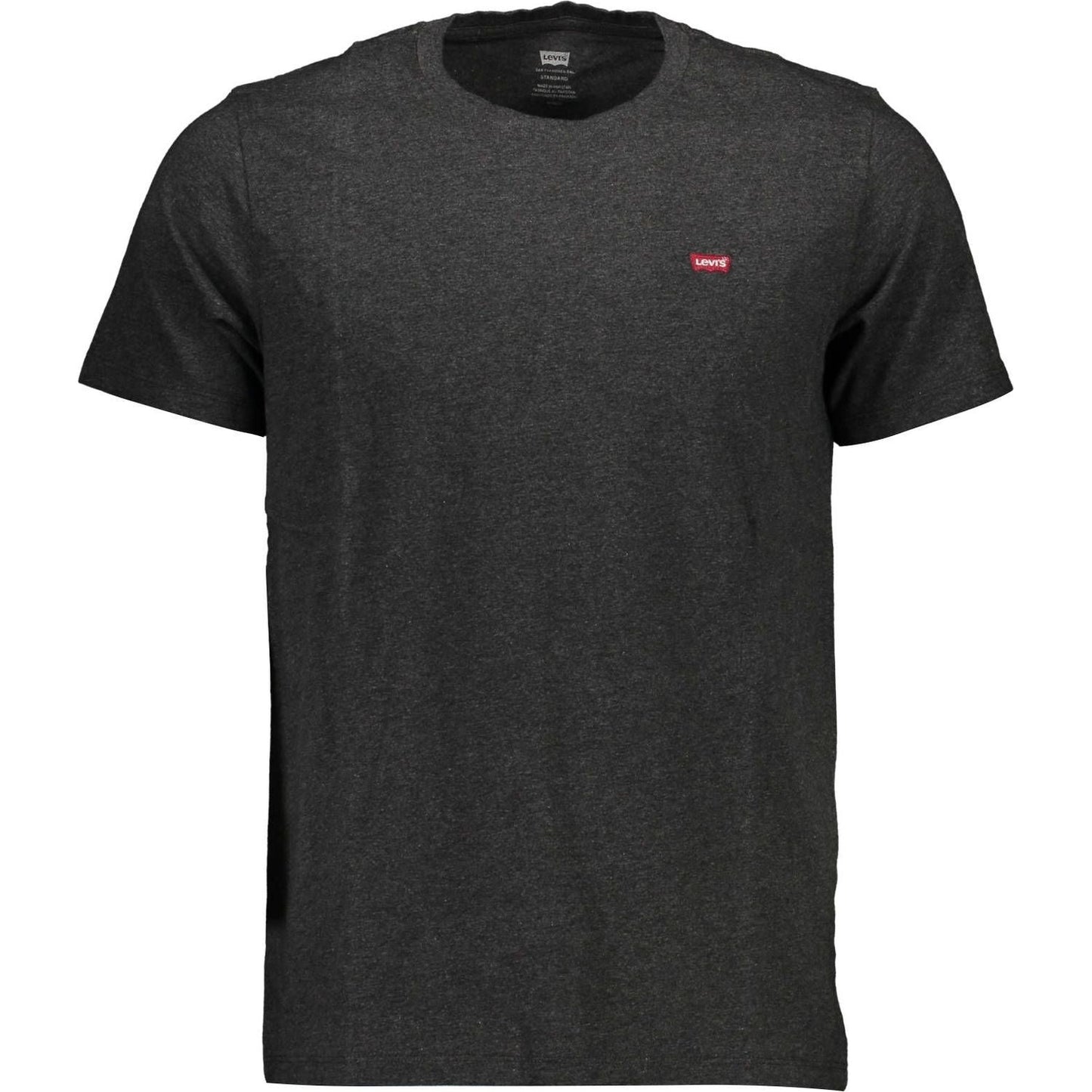 Levi's Classic Gray Cotton Tee with Logo classic-gray-cotton-tee-with-logo