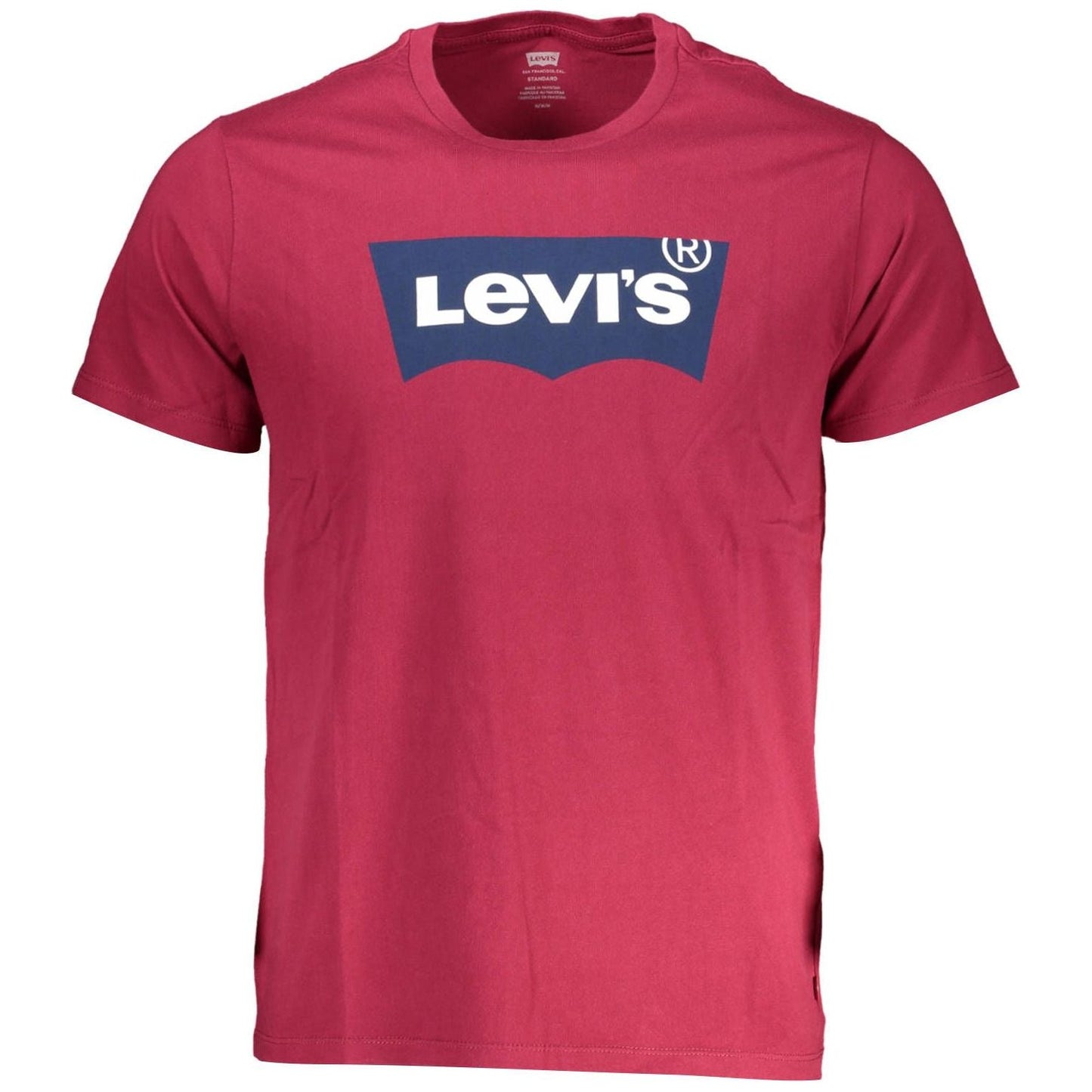 Levi's Classic Red Cotton Tee with Iconic Logo classic-red-cotton-tee-with-iconic-logo