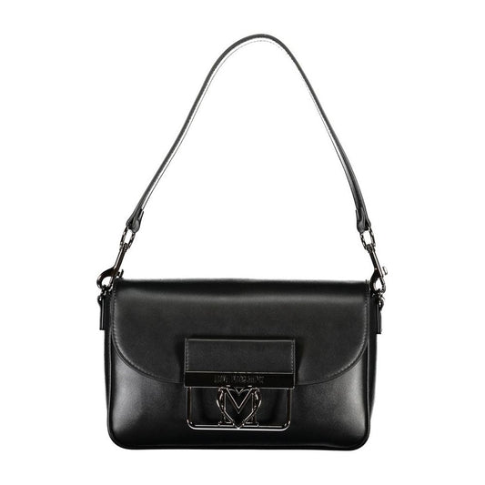 Love Moschino Black Polyethylene Handbag black-polyethylene-handbag-75