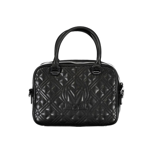 Love Moschino Black Polyethylene Handbag black-polyethylene-handbag-79