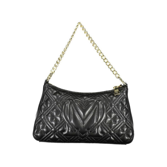 Love Moschino Black Polyethylene Handbag black-polyethylene-handbag-71