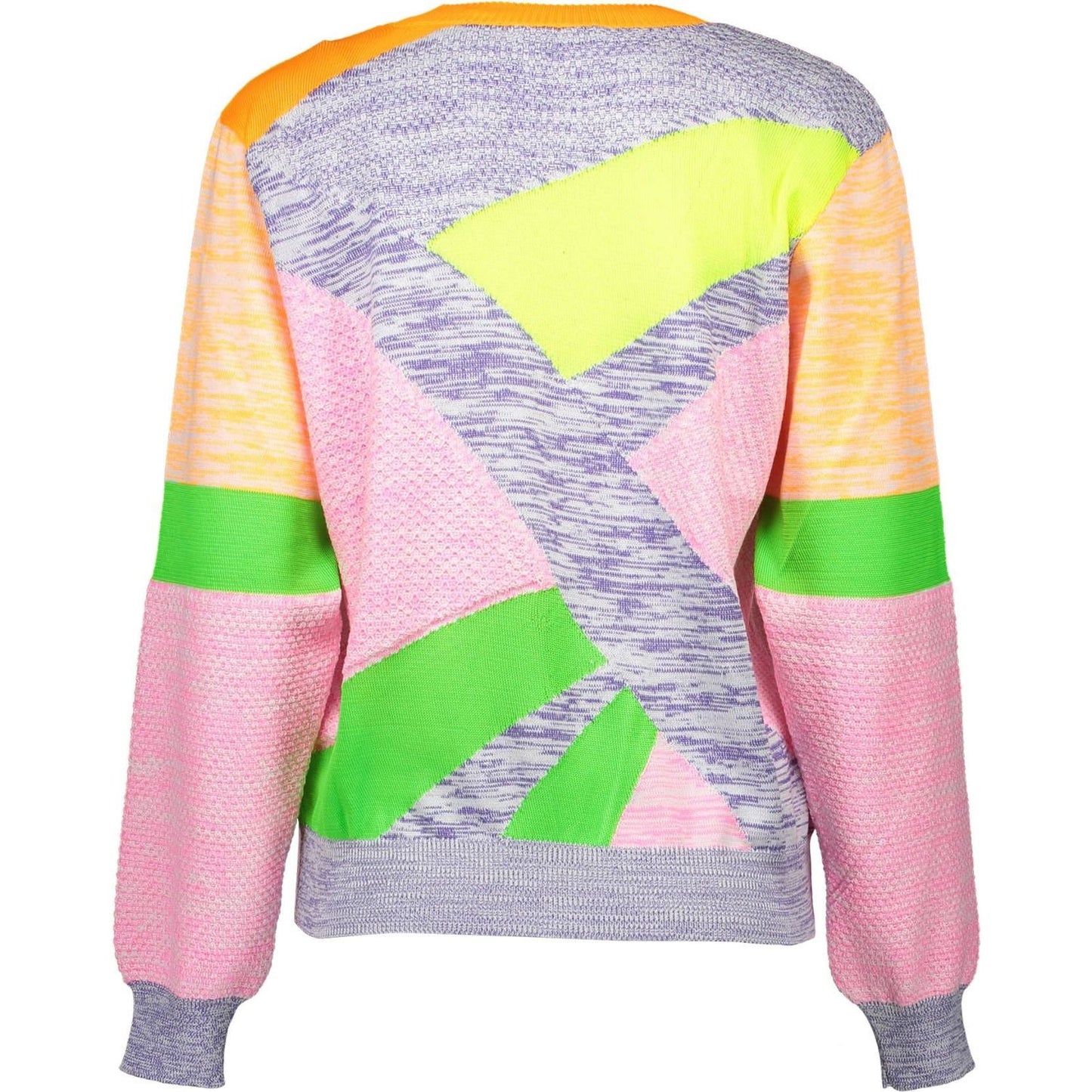 Love Moschino Chic Multicolor Logo Sweater chic-multicolor-logo-sweater