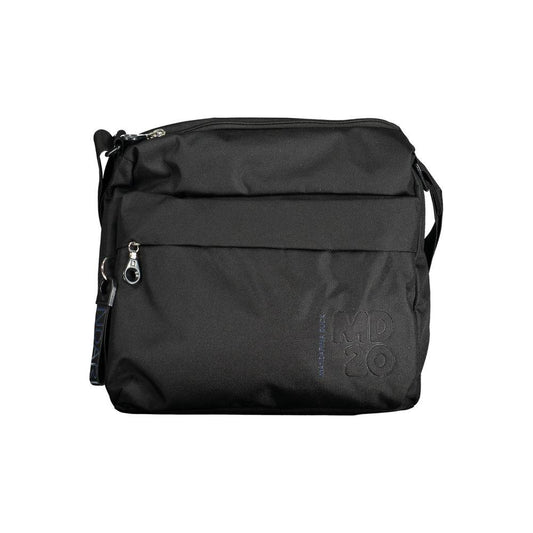 Mandarina Duck | Black Polyester Handbag| McRichard Designer Brands   