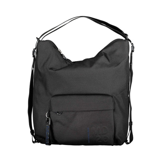 Mandarina Duck Black Polyester Handbag black-polyester-handbag-8