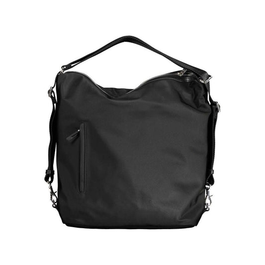 Mandarina Duck | Black Nylon Handbag| McRichard Designer Brands   