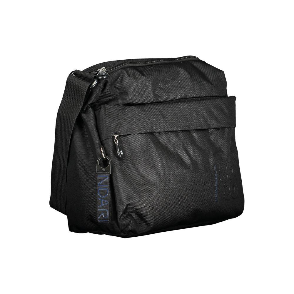 Mandarina Duck Black Polyester Handbag black-polyester-handbag-9