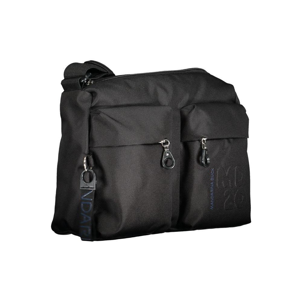 Mandarina Duck Black Polyester Handbag black-polyester-handbag-10