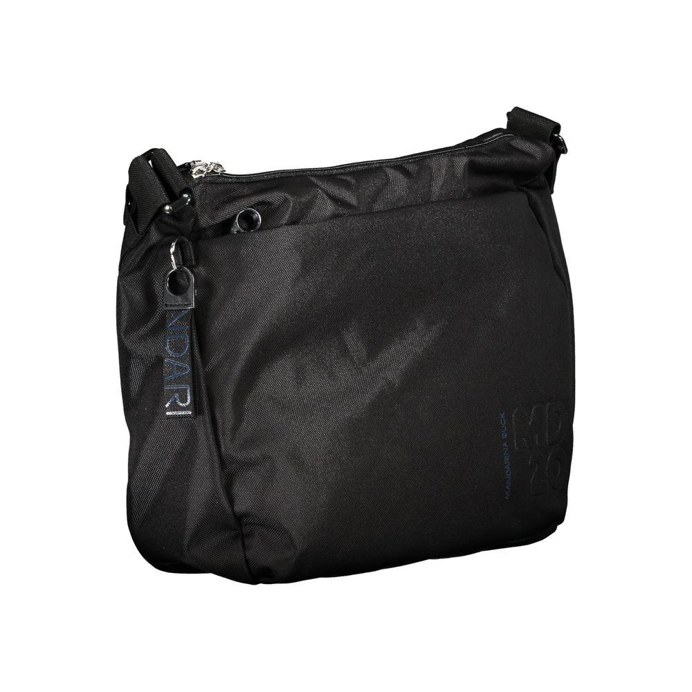 Mandarina Duck Black Polyester Handbag black-polyester-handbag-12