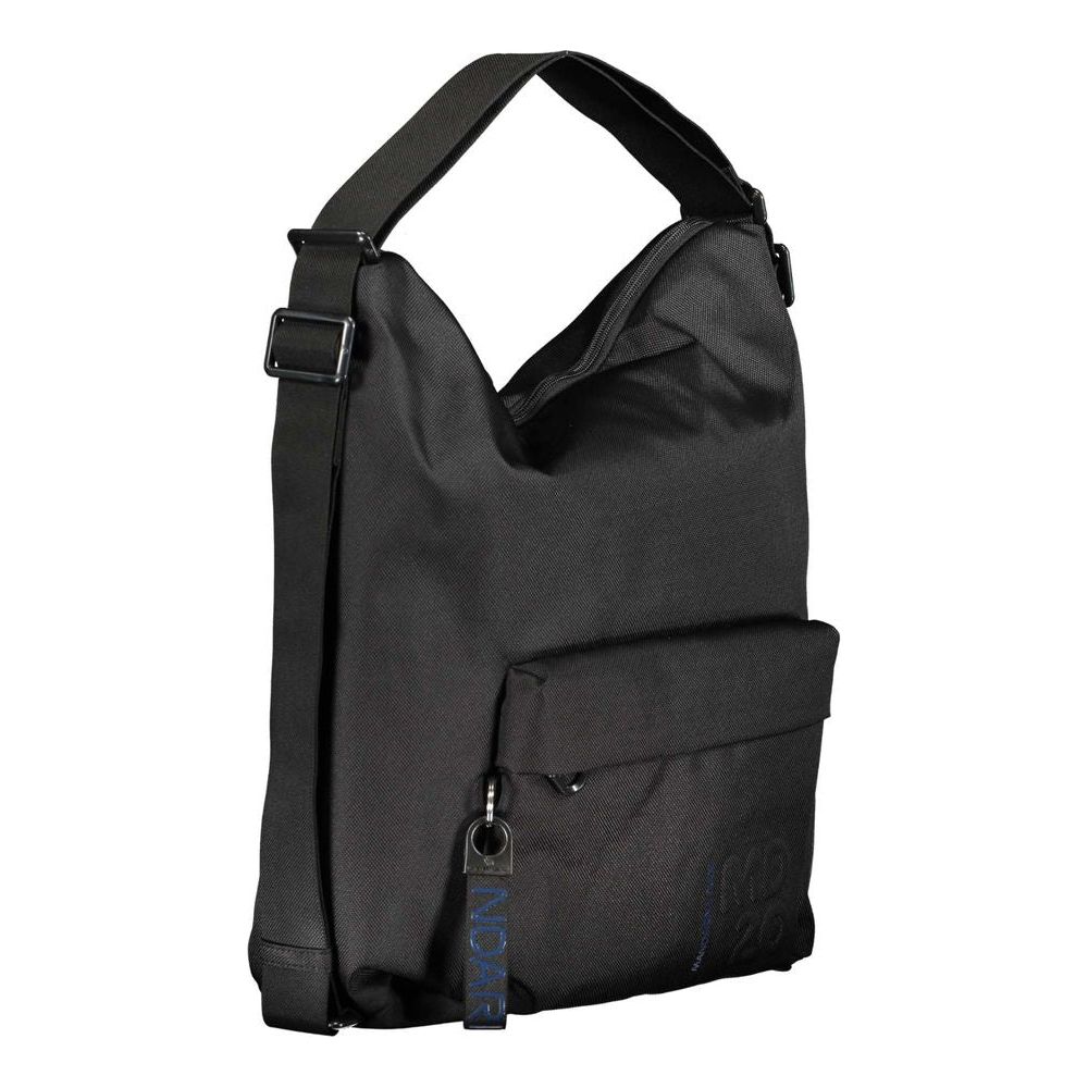 Mandarina Duck Black Polyester Handbag black-polyester-handbag-8