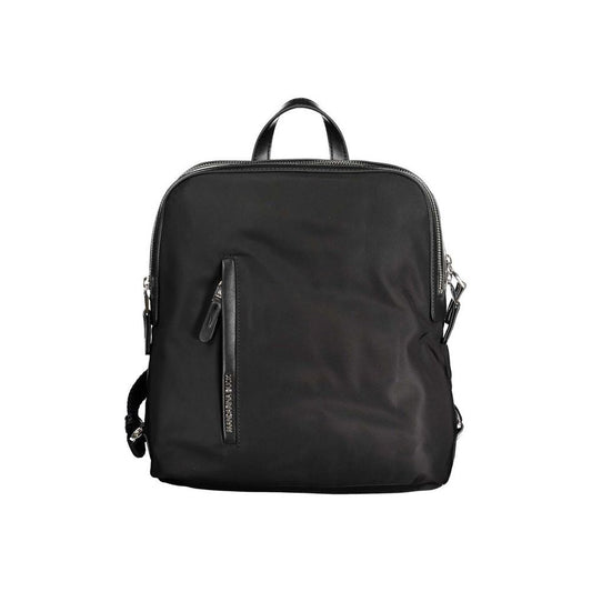 Mandarina Duck Black Nylon Backpack black-nylon-backpack