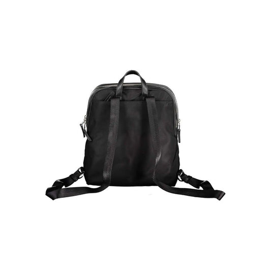 Mandarina Duck | Black Nylon Backpack| McRichard Designer Brands   