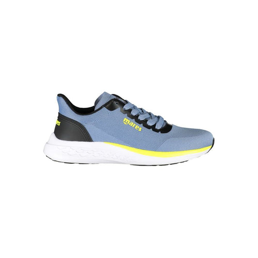 Mares Light Blue Polyester Sneaker light-blue-polyester-sneaker
