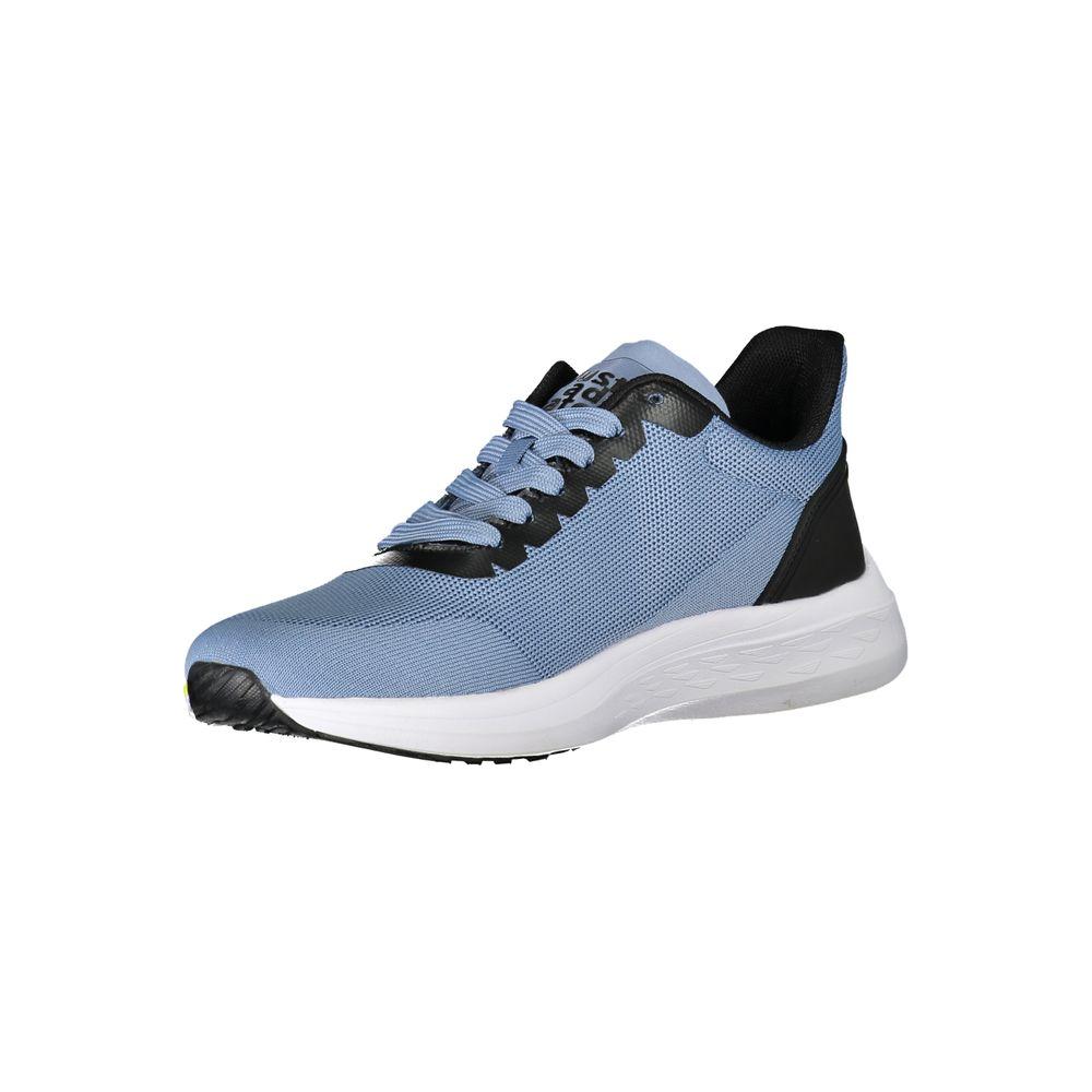 Mares Light Blue Polyester Sneaker light-blue-polyester-sneaker