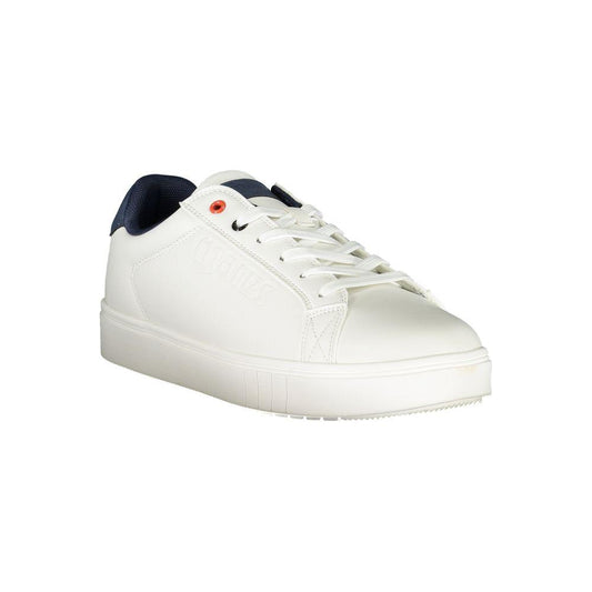 Mares | White Polyester Sneaker| McRichard Designer Brands   