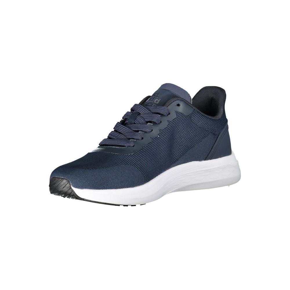 Mares Blue Polyester Sneaker blue-polyester-sneaker