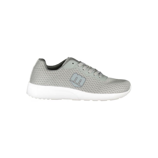 Mares Gray Polyester Sneaker gray-polyester-sneaker