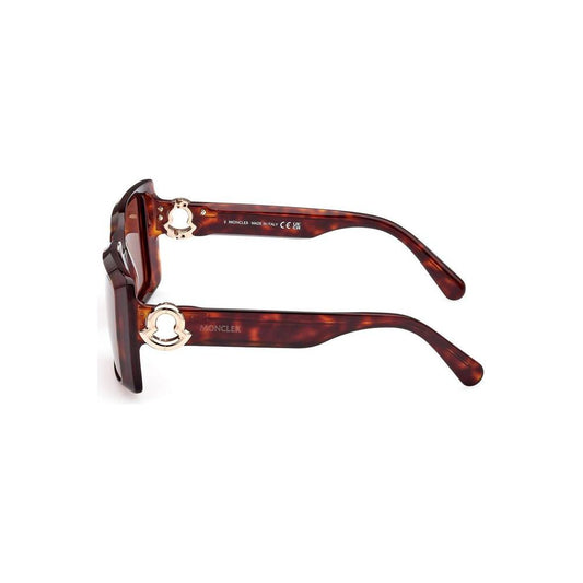 Moncler Chic Rectangular Brown Lens Sunglasses chic-rectangular-brown-lens-sunglasses