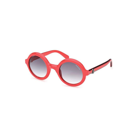 Moncler | Chic Round Lens Contrast Detail Sunglasses| McRichard Designer Brands   