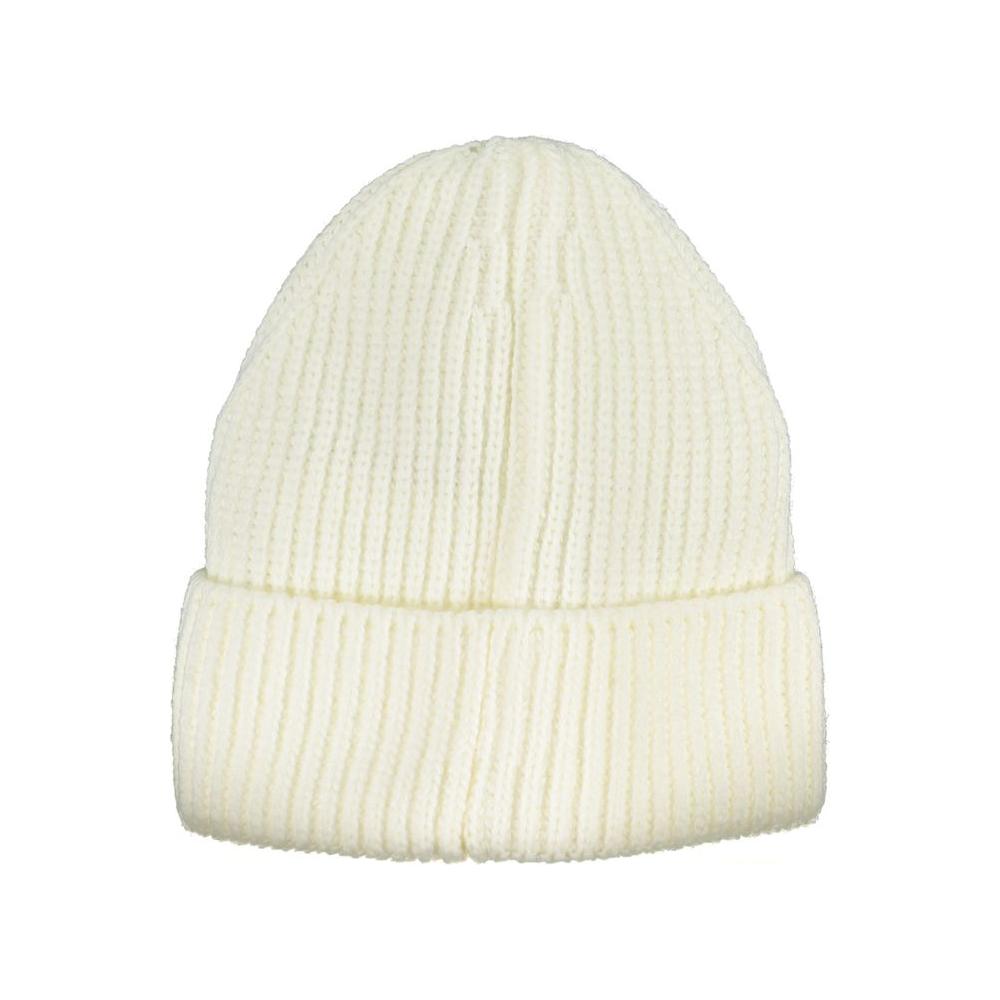 Napapijri White Acrylic Hats & Cap white-acrylic-hats-cap-1
