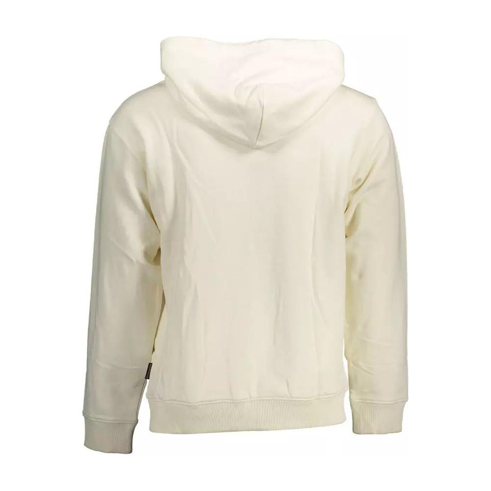 NapapijriElegant White Cotton Hooded SweatshirtMcRichard Designer Brands£109.00