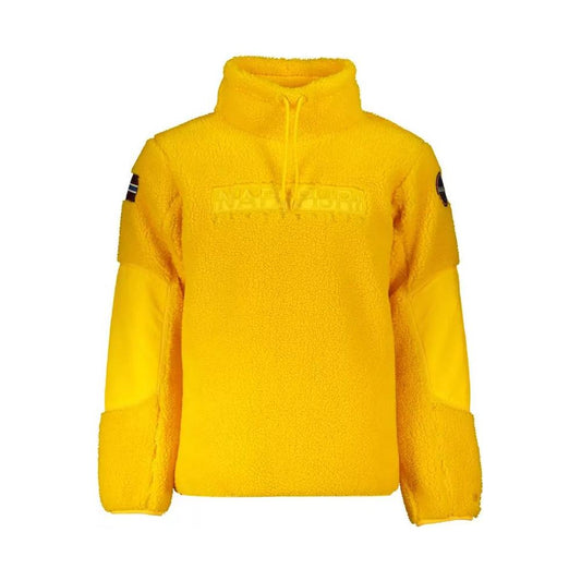 NapapijriChic High-Neck Embroidered Yellow SweaterMcRichard Designer Brands£169.00