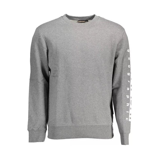 NapapijriChic Gray Cotton Blend SweaterMcRichard Designer Brands£109.00
