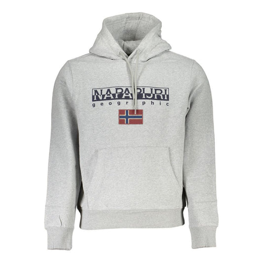 NapapijriChic Gray Hooded Fleece SweatshirtMcRichard Designer Brands£139.00