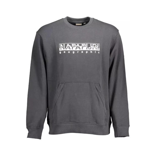 Napapijri Sophisticated Zip Pocket Sweatshirt black-cotton-sweater-85