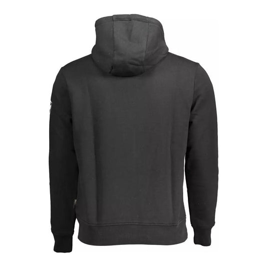 Napapijri Sleek Hooded Sweatshirt with Signature Print sleek-hooded-sweatshirt-with-signature-print