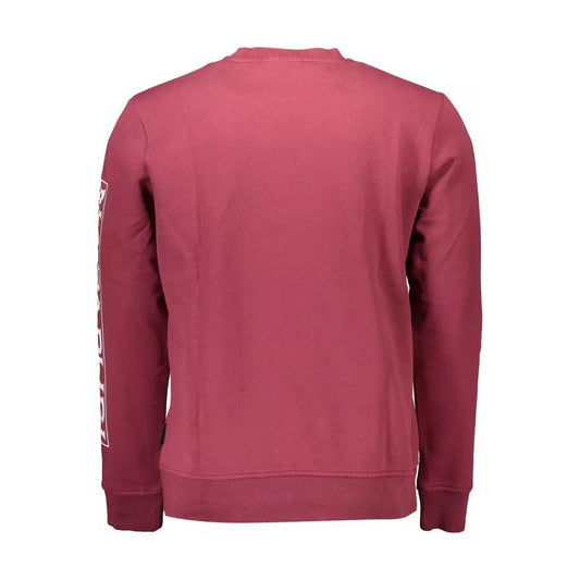 Napapijri | Pink Cotton Sweater| McRichard Designer Brands   