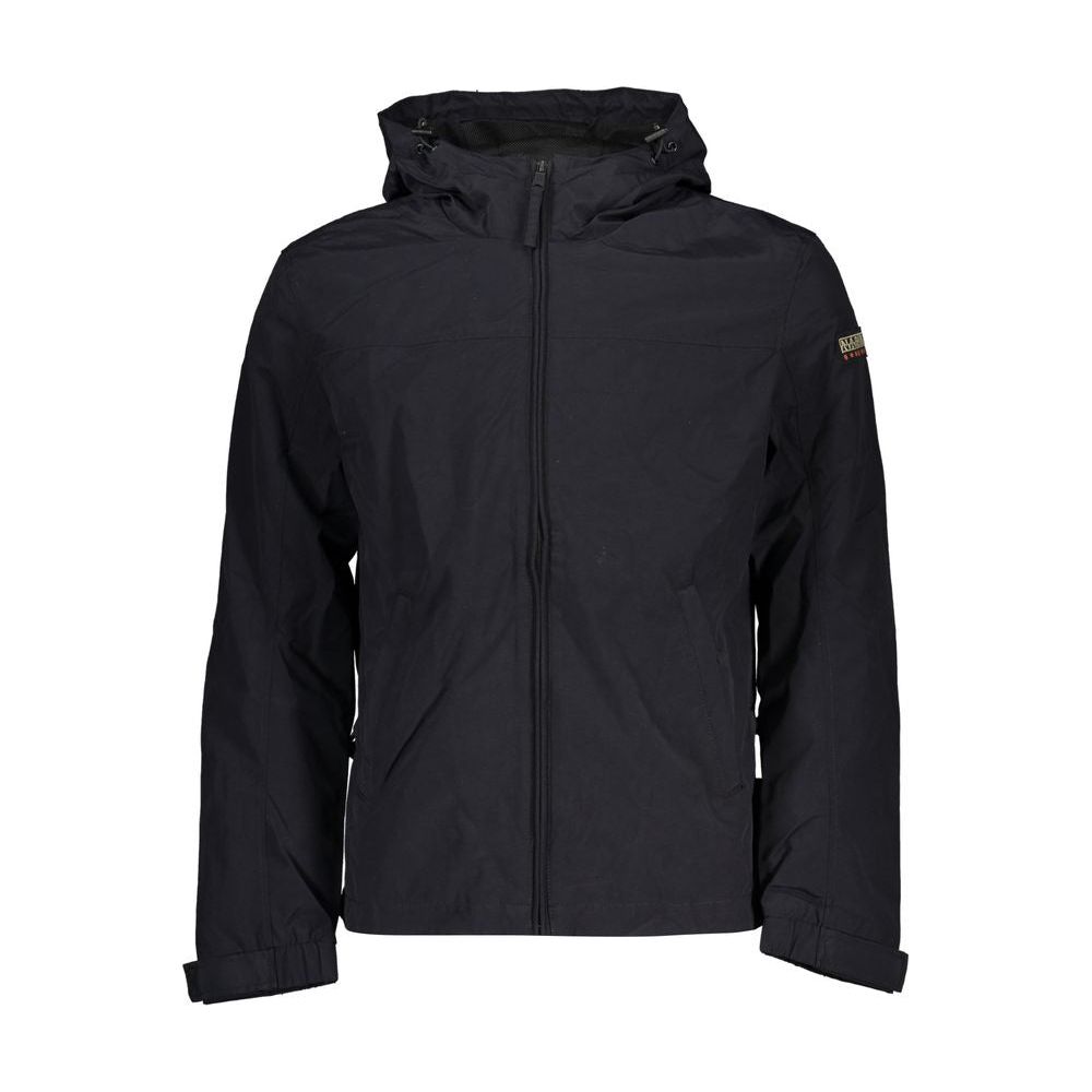 Napapijri Sporty Waterproof Hooded Jacket with Contrast Details sporty-waterproof-hooded-jacket-with-contrast-details