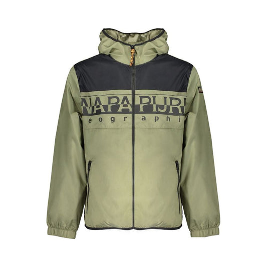 Napapijri | Elegant Waterproof Hooded Sports Jacket| McRichard Designer Brands   