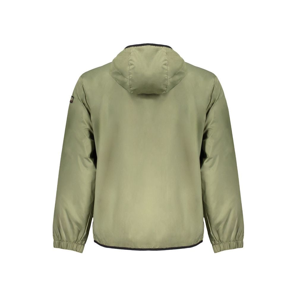 Napapijri | Elegant Waterproof Hooded Sports Jacket| McRichard Designer Brands   