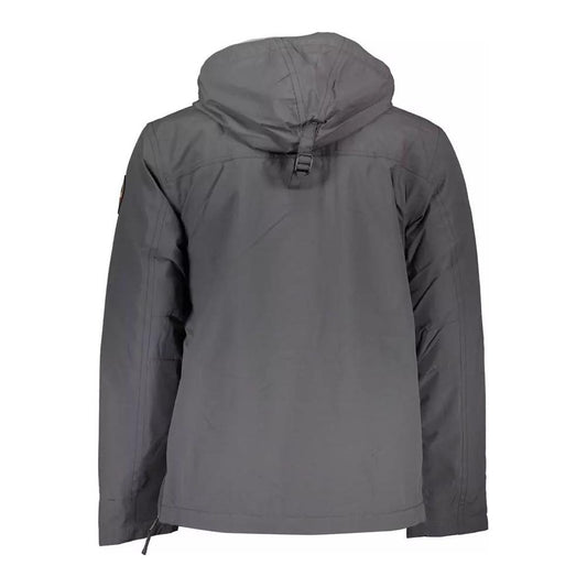 Napapijri | Gray Polyamide Jacket| McRichard Designer Brands   