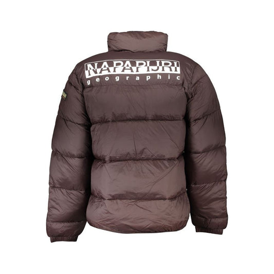 Napapijri | Brown Polyamide Jacket| McRichard Designer Brands   