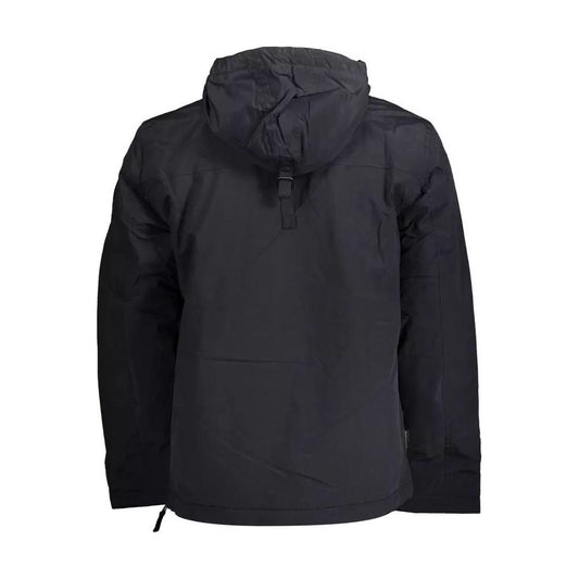 Napapijri | Black Polyamide Jacket| McRichard Designer Brands   