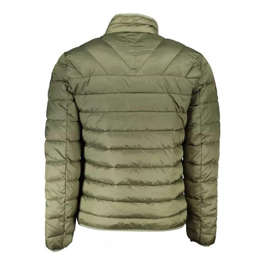 Napapijri Green Polyamide Long-Sleeved Men's Jacket green-polyamide-jacket