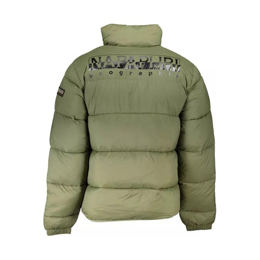 Napapijri Eco-Conscious Long-Sleeved Green Jacket eco-conscious-long-sleeved-green-jacket