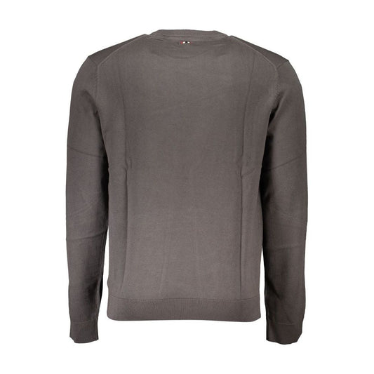 Napapijri | Gray Cotton Shirt| McRichard Designer Brands   