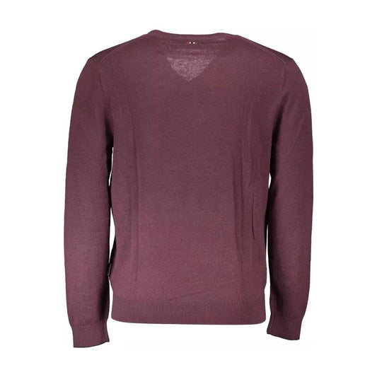 Napapijri | Pink Wool Shirt| McRichard Designer Brands   