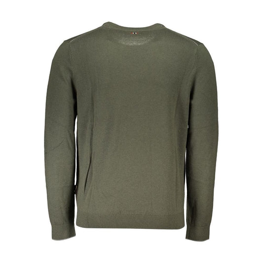 Napapijri | Green Fabric Shirt| McRichard Designer Brands   