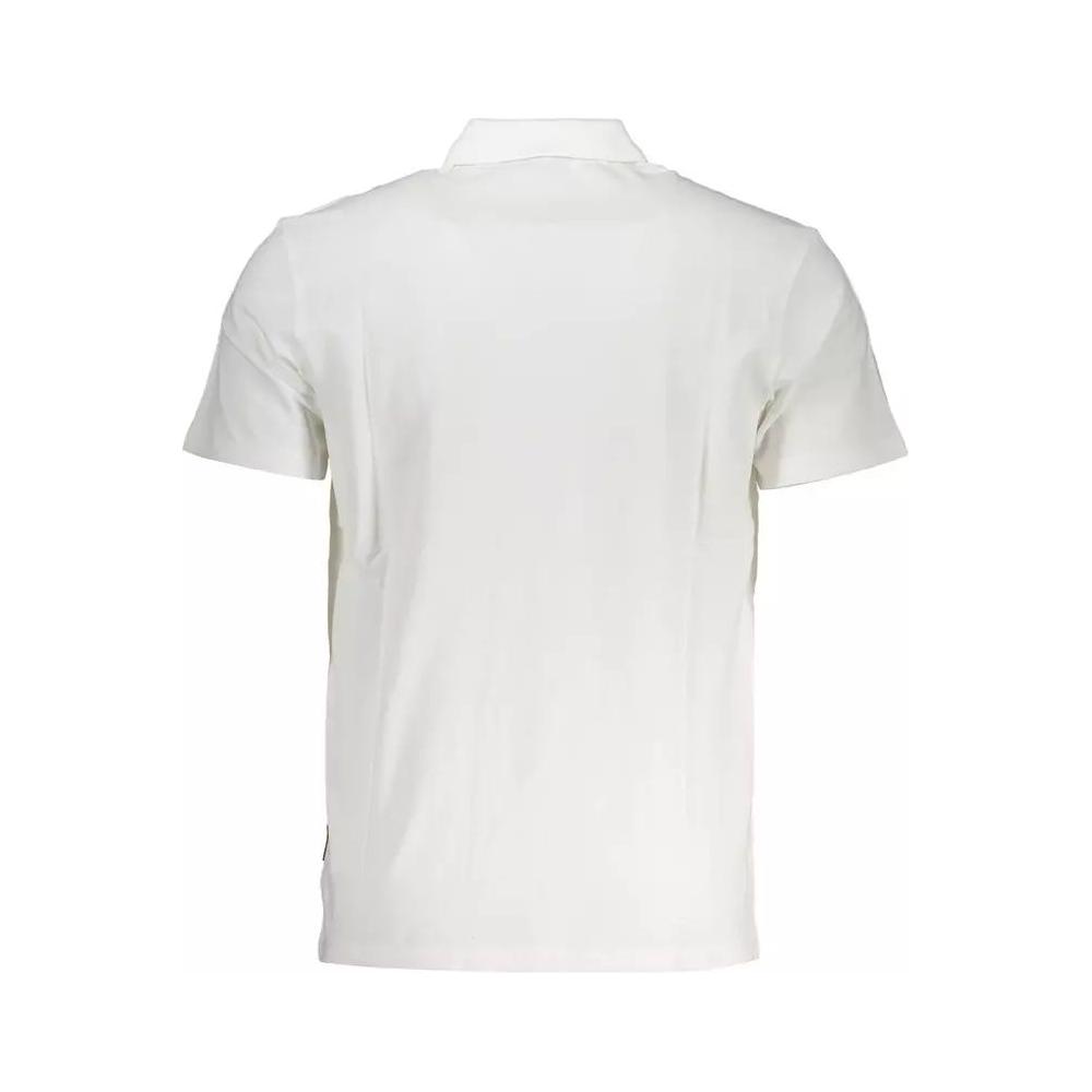 Napapijri Elegant White Short-Sleeved Polo elegant-white-short-sleeved-polo
